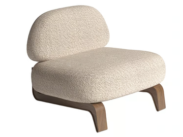 VAO - Wool easy chair by Paolo Castelli - view 3